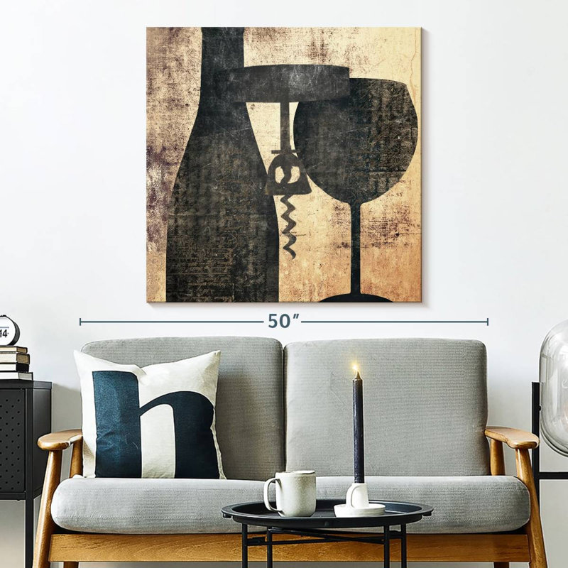 Yarlin Shadowy Kitchen I, 33" H x 33" W