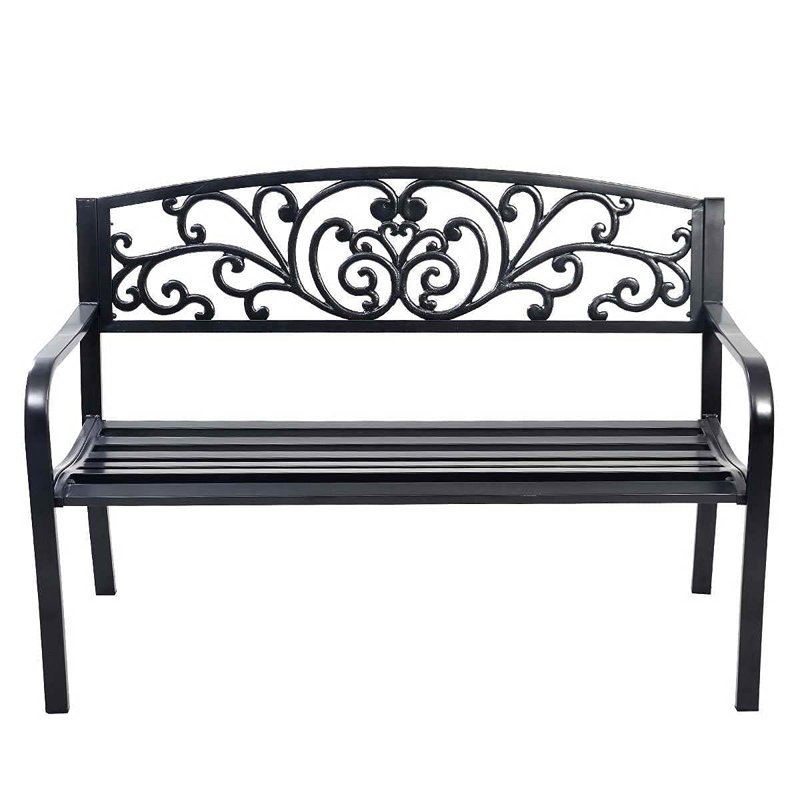 Hathcock Metal Outdoor Bench