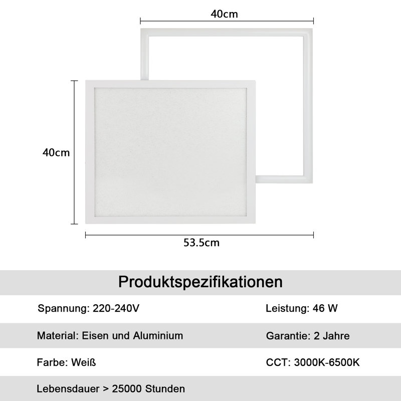 Arlener LED Flush Mount, White