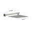Pomme de douche murale 12 pouces-126409478