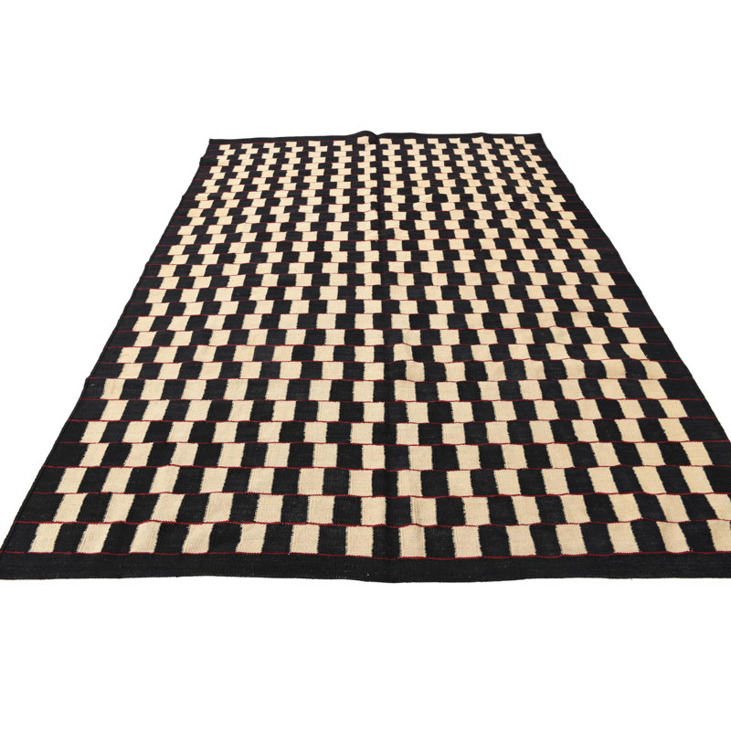 Tapis noir Noor