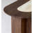 Brown Rectangular Solid Wood + Sintered Stone tabletop Dining Table-110514056
