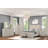 Transitional Style Chest 1Pc Metal Side Glides English Dovetail Drawers Light Gray Finish Bedroom Furniture