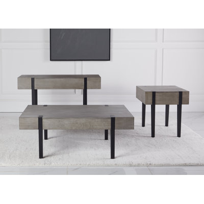 Ensemble de tables basses 3 pièces Jimoh