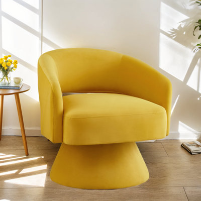 Fauteuil demi-tonneau pivotant Chrisanna