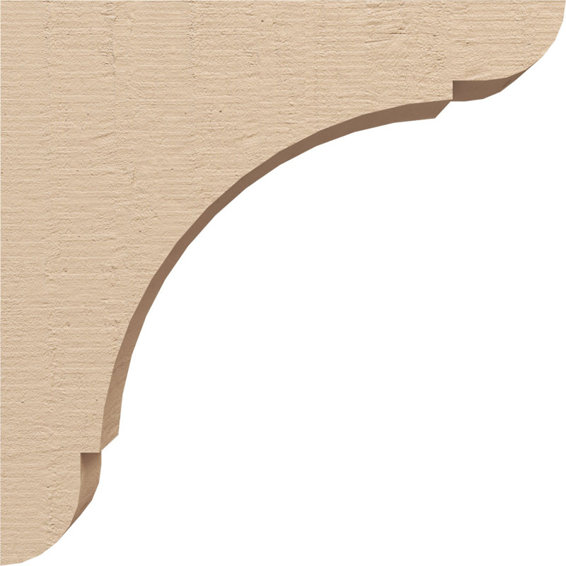 Bois de cèdre brut olympique TimberThane Corbel, brun clair apprêté, H 12 po x l 3 po x P 12 po