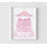 «Cloth Yourself» par Kamdon Kreations, impression de Colossiens 3: 12, Colossiens, verset biblique encadré, affiche rose, décoration de chambre de fille