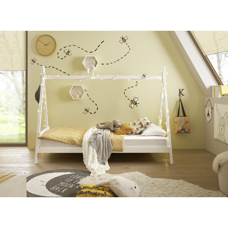 Swavar EU Single - 90 X 200 Cm Solid Wood Bed