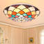 Plafonnier encastré 12 po Hoch Tiffany