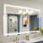 Jayce LED Vanity Mirror with Memory Function, 3 Color Temperatures & Dimmable Light, Anti-fog Tempered Glass ETL Listed Mirror-379306801