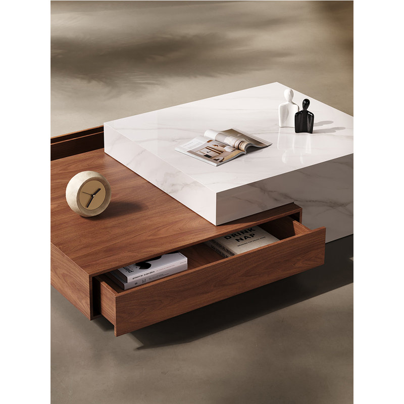 Table basse de style italien minimaliste