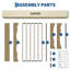 Lit plateforme en bois avec motif ondulé, structure basse sans tête de lit, silencieux, pas de sommier-129181729-129181722