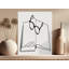 1 Piece Wrapped Canvas Wall Art Set