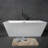 Star 66.9'' x 31.5'' Soaking Acrylic Bathtub