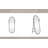 Sagebrook Home's Elegant 23X60 Black Rounded Standing Mirror - Durable Iron, Glass, And MDF Design