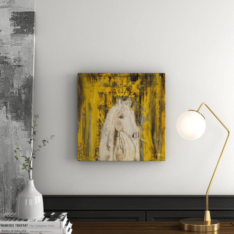France Gilbert - Wrapped Canvas Painting, 45cm H x 45cm W x 3.81cm D