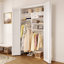 Chic Cove Tall Hanging Closet Unit Closet System-105886730-105886728