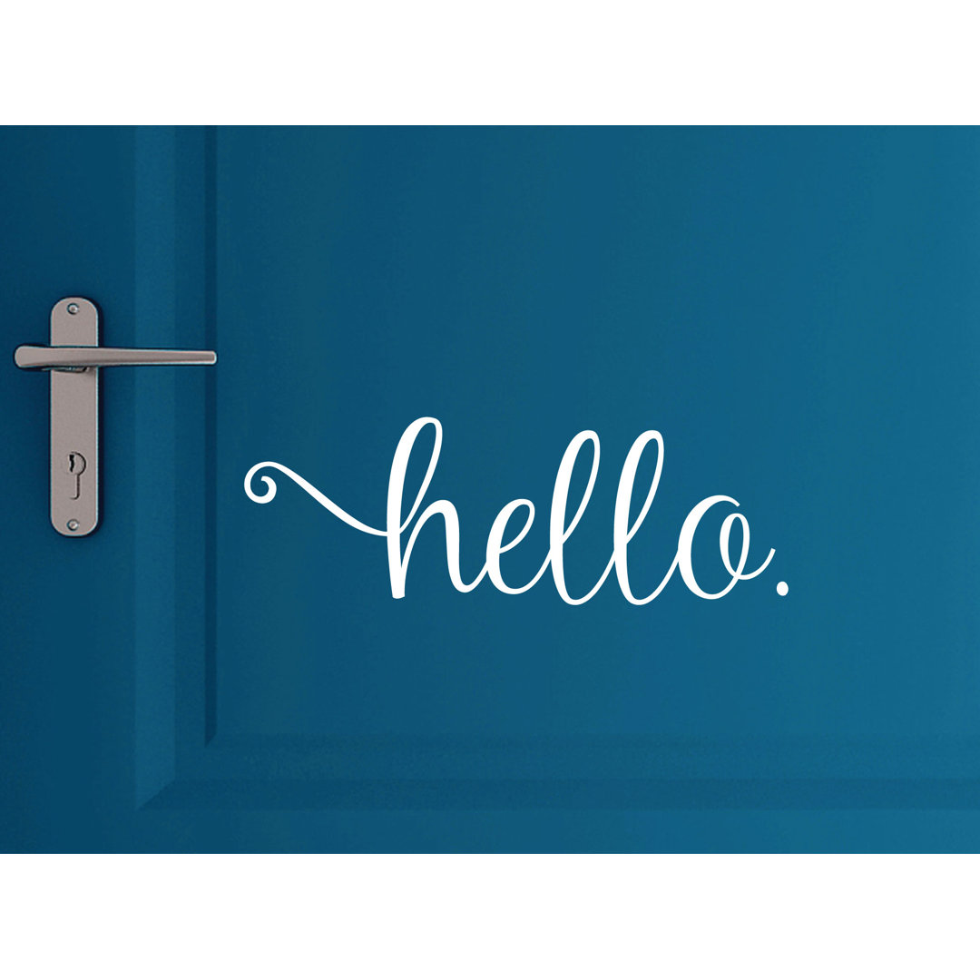 Text & Numbers Non-Wall Damaging Wall Decal Trule 