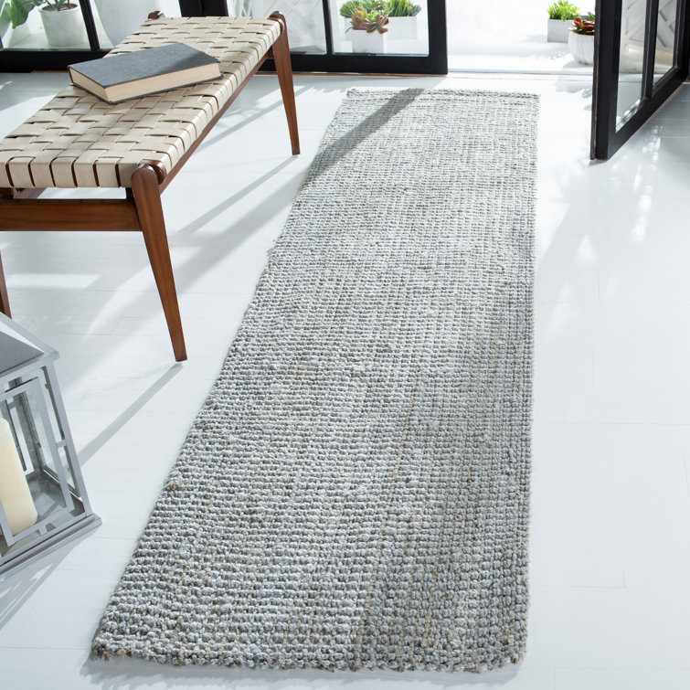 Tapis en jute tissé à la main Aneicia