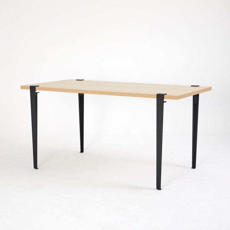 Table repas, Beige, H 29,48 po x L 29,48 po x l 58,95 po, Brun