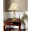 Lampe de table en laiton antique satiné 27 po Revere