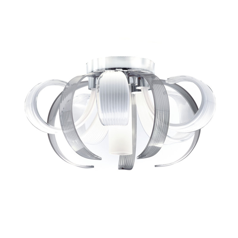 Wall lamp 1-light Willett, 24 cm, White and smoke