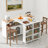 Versatile Rolling Kitchen Island with Multiple Features for Enhanced Cooking Experience-1491545952