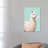 Playful Alpaca Chewing Bibble Gum in Green by Big Nose Work - Wrapped Canvas Graphic Art-418202179