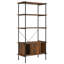 Elisaveta 163cm H x 80cm W Steel Geometric Bookcase-1363392706