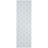 Mccall Hand Woven Flat Weave Wool/Cotton Geometric Rug in Light blue/Ivory-1202671377