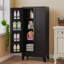 Armoire de rangement 51 po H 51,2 po avec 2 portes et tablettes réglables-869928829
