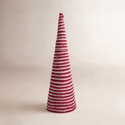 Candy Cane Tabletop Tree