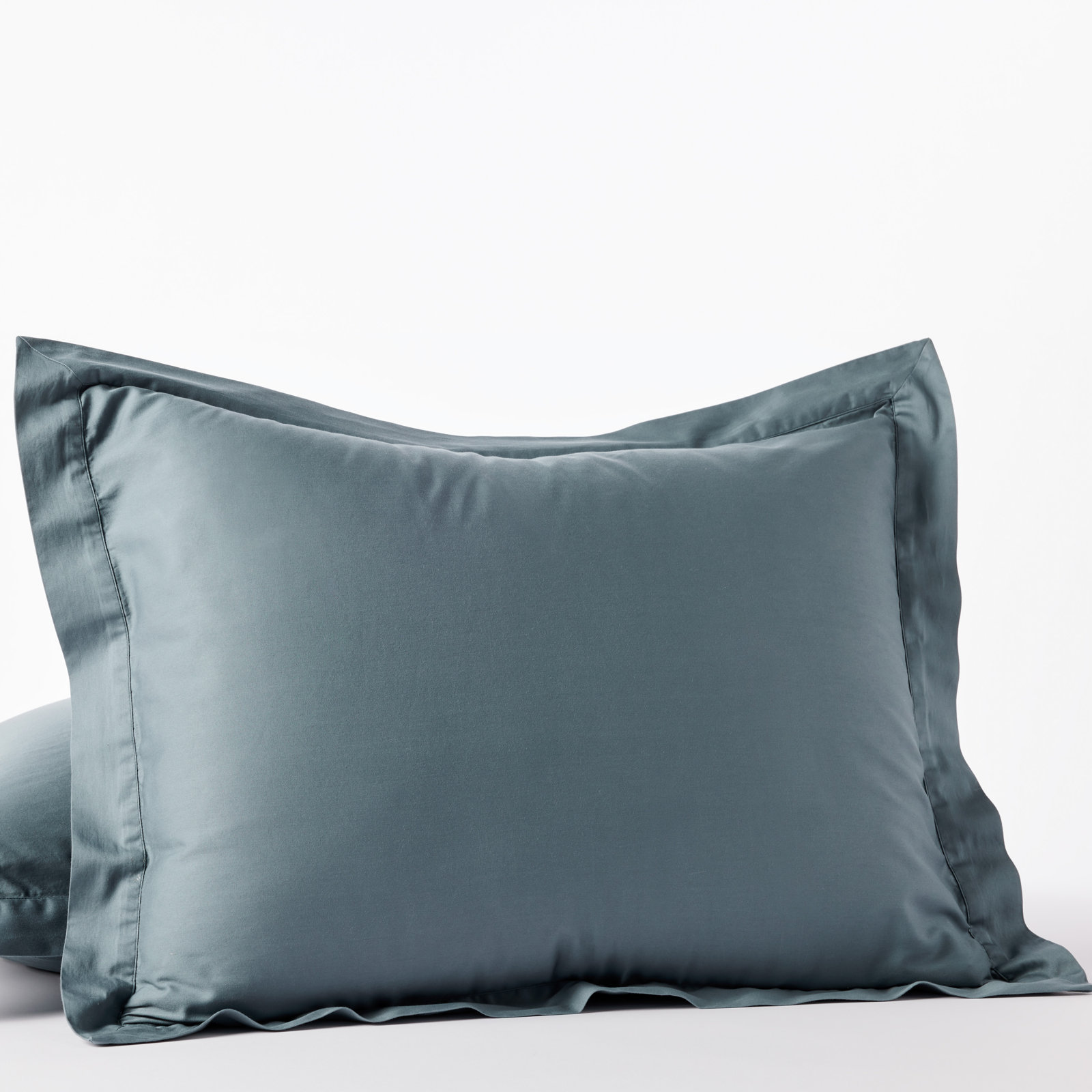 Cloud Soft Sateen Sateen Sham, Standard, Gulf