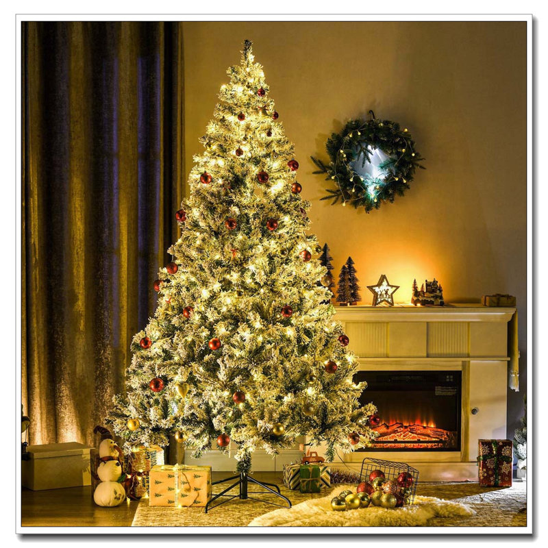 Arbre de Noël artificiel 7,5 pi, H 7,5 pi