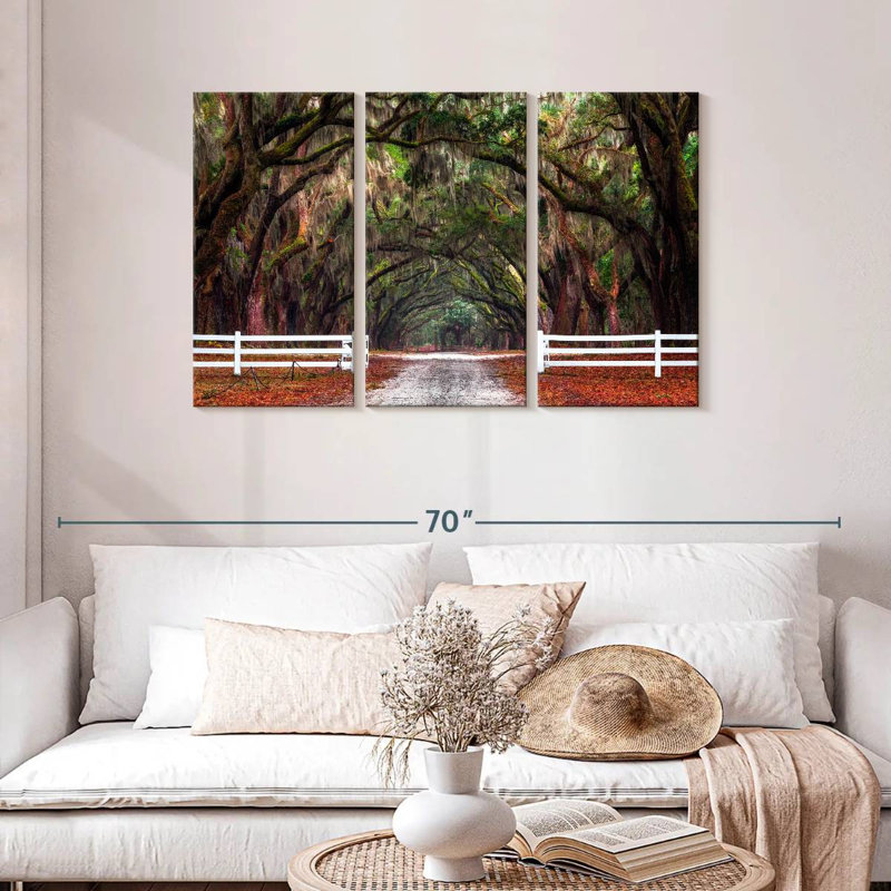 Sebbie Wormsloe Historic Site Trees, 28" H x 45" W