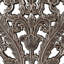 Ensemble d'art mural en bois sculpté 2 pièces Abequa-2088295186