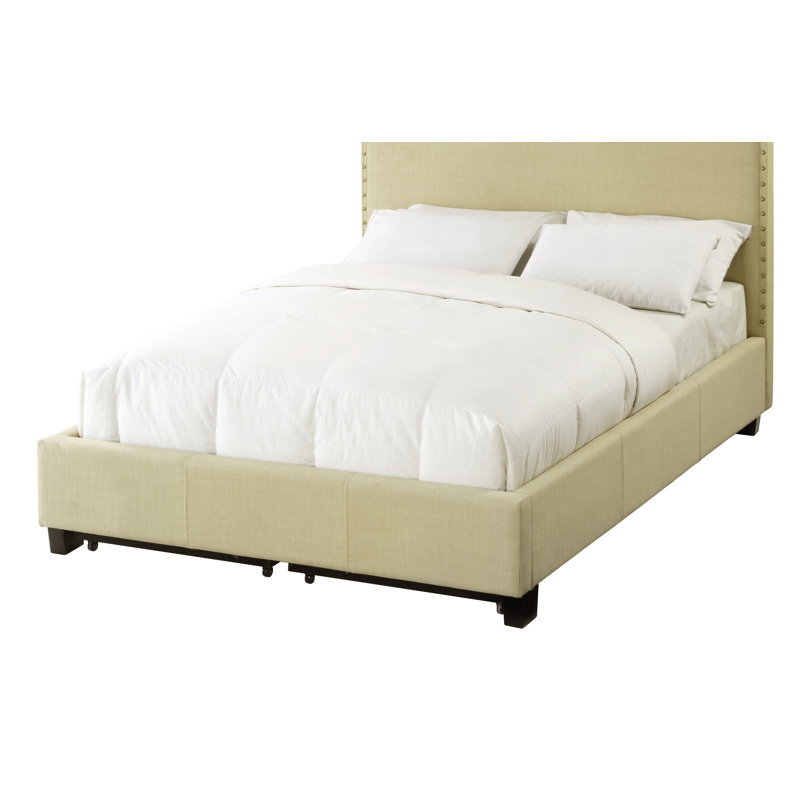 Lit escamotable avec rangement Behrang, Double