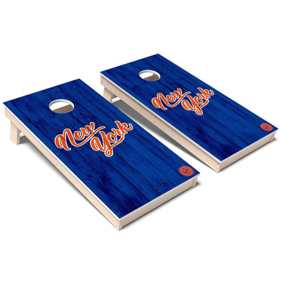 New York Vintage Baseball All-Weather Composite Cornhole Set V4