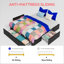 Lit plateforme tapissier avec 3 grands tiroirs Caelib-694737353
