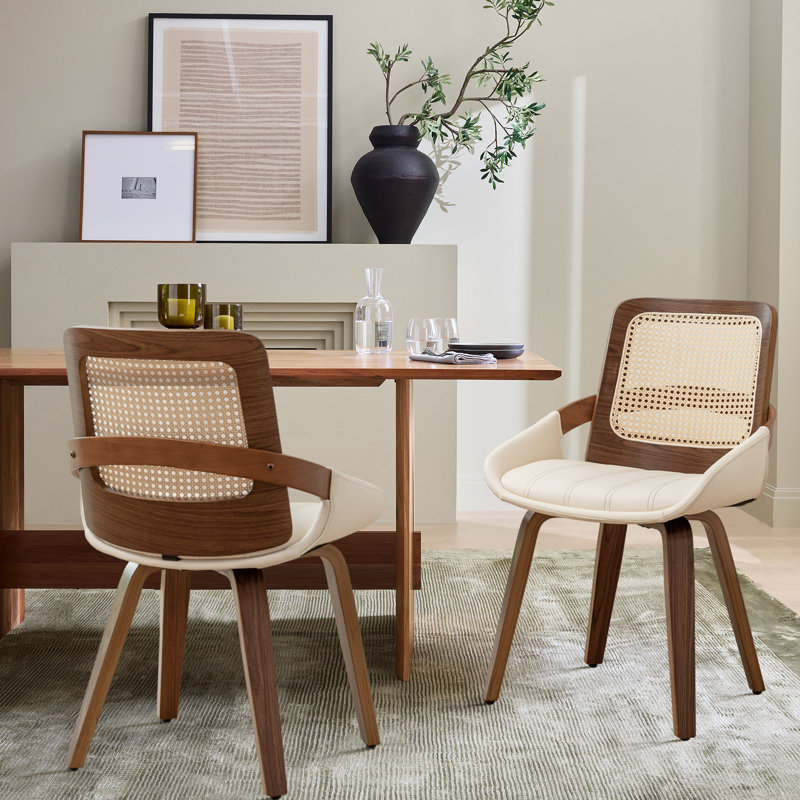 Chaise de salle à manger Adjoa, Beige