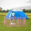 8 enclos pour chien 24 pouces, métal robuste, clôture d'intérieur et d'extérieur pour animaux de compagnie, antirouille et stable, variété de formes de bricolage pour les chiens, parc en métal, panneaux, rouille - animaux de compagnie-1221211701