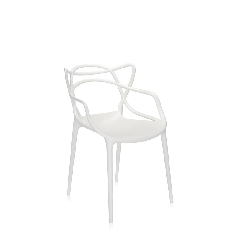 Masters Arm Chair, White
