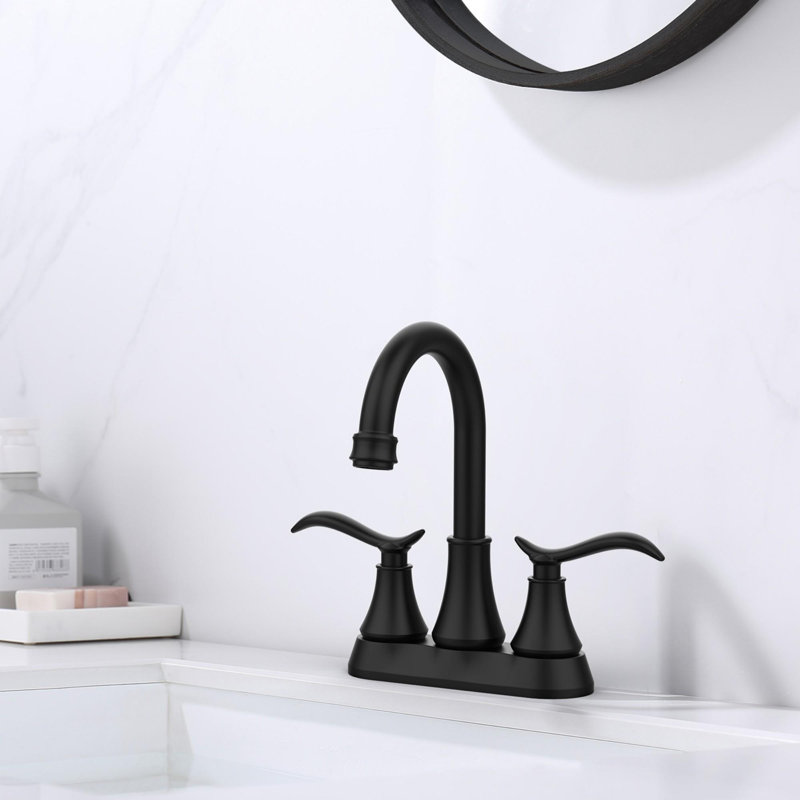 Robinet de salle de bain avec bec tournant à 360 degrés