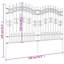 Ciclali Black Metal Fence Panels-1260603834