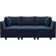 7-Piece Velvet Freely Combined Modular Sofa L Shaped Couch Variable Sofa Bed Sleeper Apartment Living room Sectional Storage Sofa