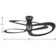 48'' 3 Blade Ceiling Fan