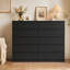 Commode moderne à 5 tiroirs, meuble de rangement haut pour chambre, salon, entrée, couloir-623526280