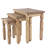 Payton 3 Piece Nest of Tables, Solid Pine, Corona Design-1984050299