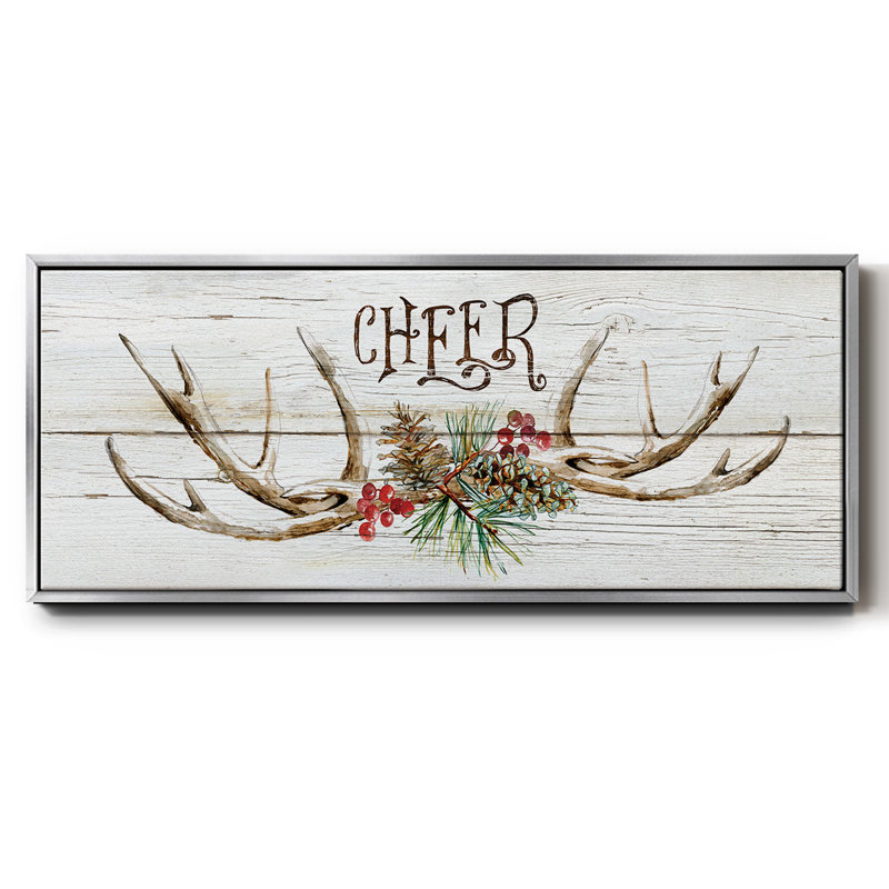 Rustic Cheer - toile encadrée, H 24 po x l 60 po