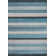 Angeal Gradient Ticking Striped Blue/Navy Rug